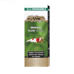 Добавка минералов Dennerle Shrimp King Mineral Fluid Double для аквариумов с пресноводными креветками,100мл