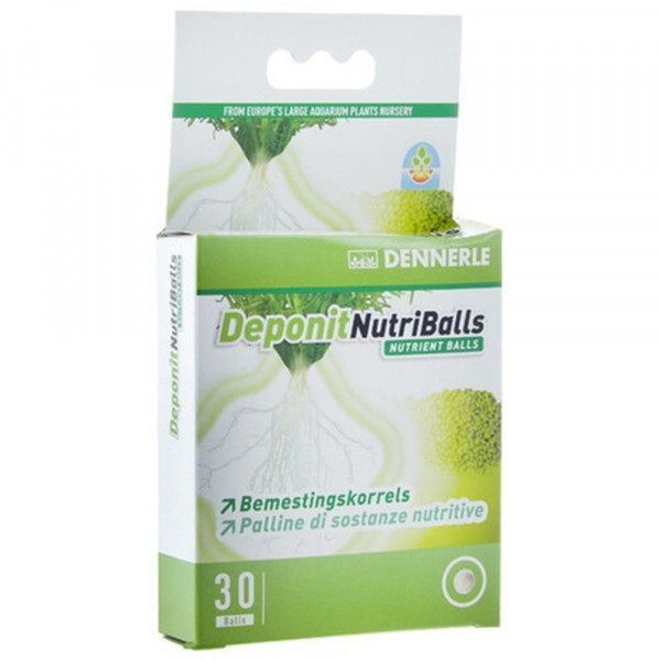 Добавка профессиональная грунтовая Dennerle Nutriballs 30 таблеток