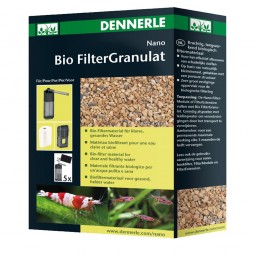 Наполнитель биологической очистки Dennerle Nano BioFilterGranulat для миниатюрных фильтров, 300 мл