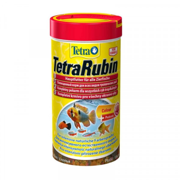 Корм для рыб Tetra Rubin Flakes 250мл хлопья для окраса