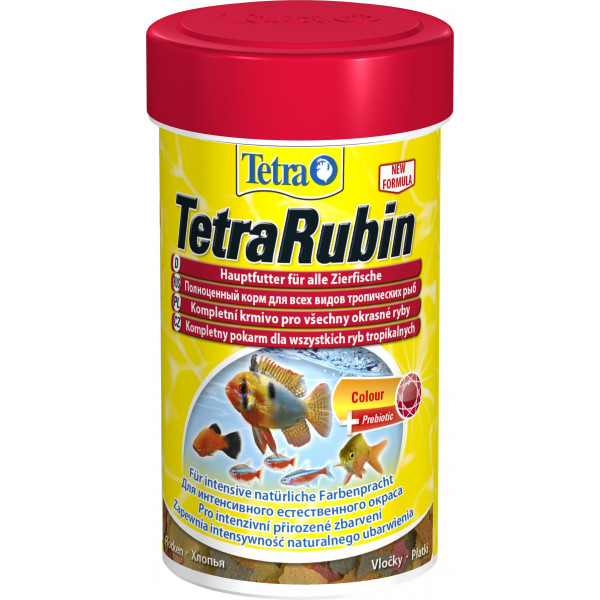Корм для рыб Tetra Rubin Flakes 100мл хлопья для окраса
