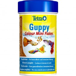 Корм для рыб Tetra Guppy Colour Mini Flakes 100мл