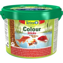 Корм для прудовых рыб Tetra Pond Colour Sticks 10л гранулы для окраса