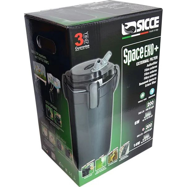 Сичче Фильтр внешний SPACE EKO+ 300, 900 л/ч для аквариумов до 300 л (60646)