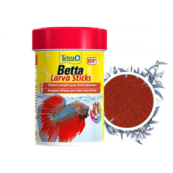 Корм для рыб Tetra Betta Larva Sticks 100мл плавающие палочки