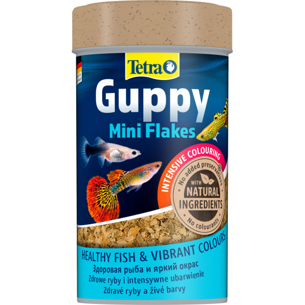 Корм для рыб Tetra Guppy Mini Flakes 100мл мини-хлопья