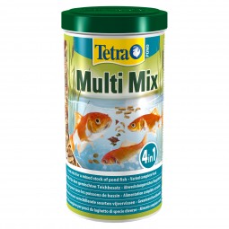 Корм для прудовых рыб Tetra Pond MultiMix 1л гранулы хлопья таблетки гаммарус