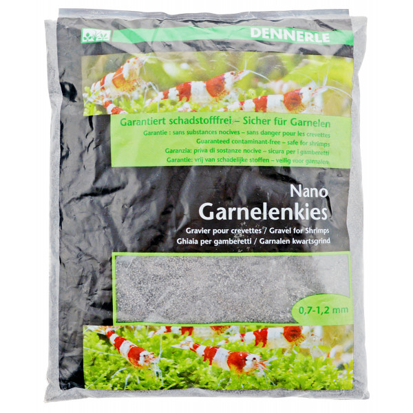 Грунт Dennerle Nano Gravel, темно-серый, 2кг Грунт Dennerle Nano Gravel, темно-серый, 2кг