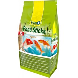 Корм для прудовых рыб Tetra Pond Sticks 50л основной гранулы