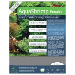 Грунт  для креветок и беспозвоночных AquaShrimp Powder 0,6-1,2мм, 3л