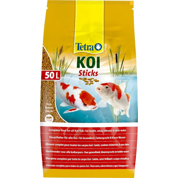 Корм для прудовых рыб Tetra Pond KoiSticks 50л гранулы