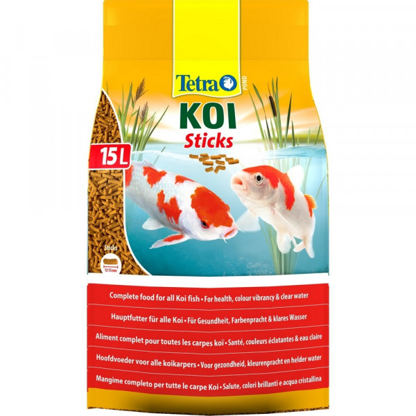 Корм для прудовых рыб Tetra Pond KoiSticks 15л гранулы