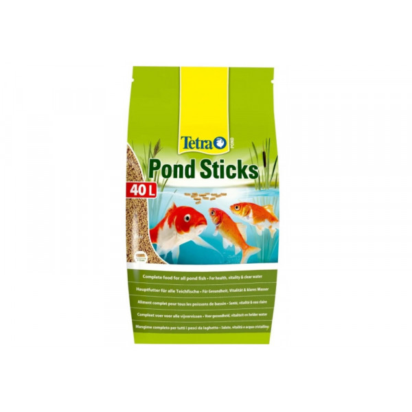 Корм для прудовых рыб Tetra Pond Sticks 40л основной гранулы (мешок)