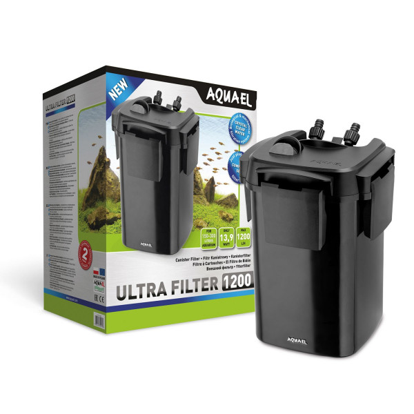 Фильтр внешний ULTRA FILTER 1200 (до 300л, 4кассеты по 1,9л) 1200 л/ч, 13.9вт (Акваэль)