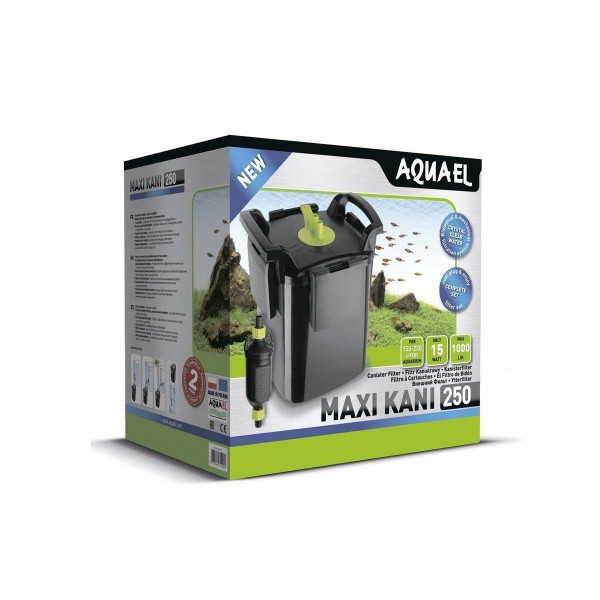 Фильтр внешний MAXI KANI 250 (150-250л, 4кассеты по 1.9л) 1000л/ч (Акваэль)