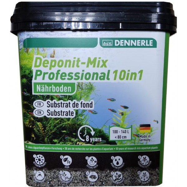 Субстрат питательный Dennerle Deponit Mix Professional 10in 1 4,8кг