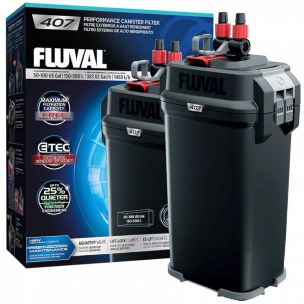 Внешний фильтр Fluval 407. 1450 л/час. A450 (H044940)