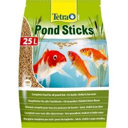 Корм для прудовых рыб Tetra Pond Sticks 25л основной гранулы (мешок)