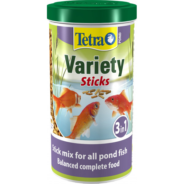 Корм для прудовых рыб Tetra Pond Variety Sticks 1л/150гр смесь палочки
