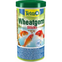 Корм для прудовых рыб Tetra Pond WheatGerm Sticks 1л, плавающий, используется при низкой температуре