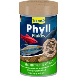 Корм для рыб Tetra Phyll Flakes 100мл хлопья растительные