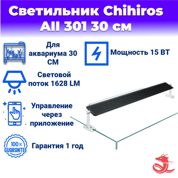 Светодиодный светильник Chihiros A II 301 Светодиодный светильник Chihiros A II 301