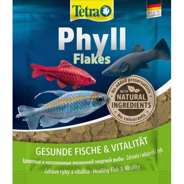 TetraPhyll Flakes 12г пакет растительные хлопья