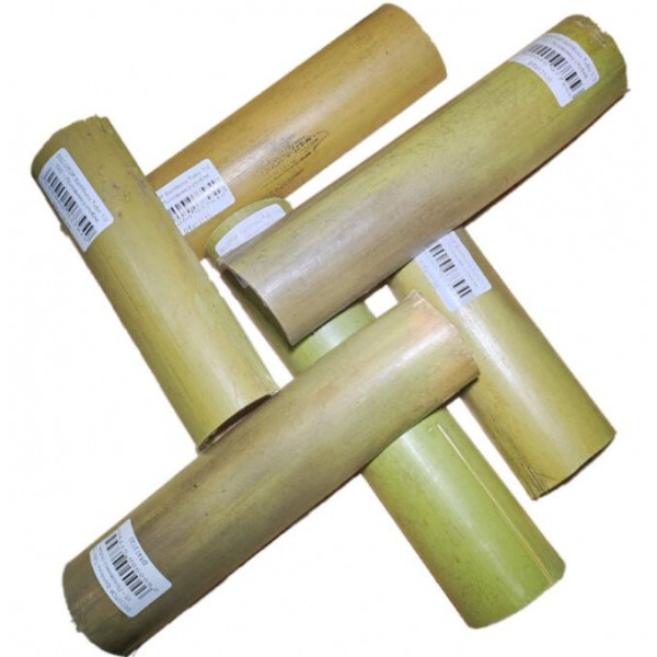 DECOTOP Bambusa Tube 1/2 XXXS – Половинка стебля бамбука, 10-15 x 4-6 x 2-4 см