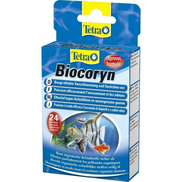 Кондиционер для разложения органики BIOCORYN 24 капсул на 1200л