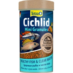 Корм для рыб Tetra Cichlid Mini Granules 250мл мелкие гранулы