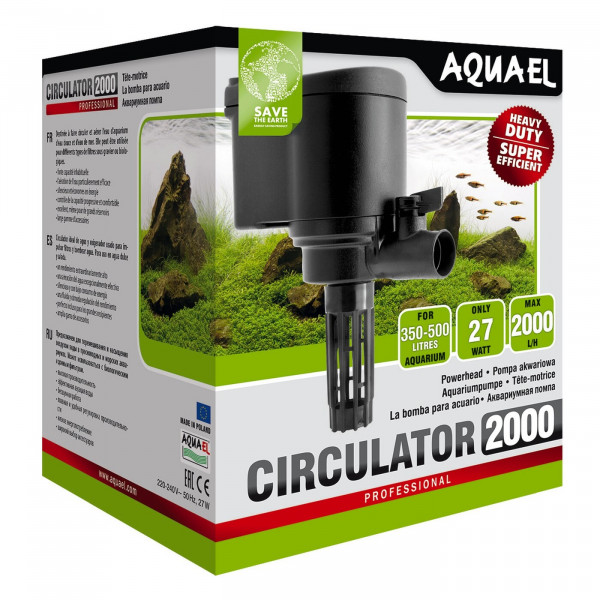 Помпа-циркулятор AQUAEL 2000, h.max 1,9м Помпа-циркулятор AQUAEL 2000, h.max 1,9м