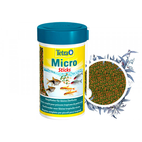Корм для рыб Tetra Micro Sticks 100мл микро палочки