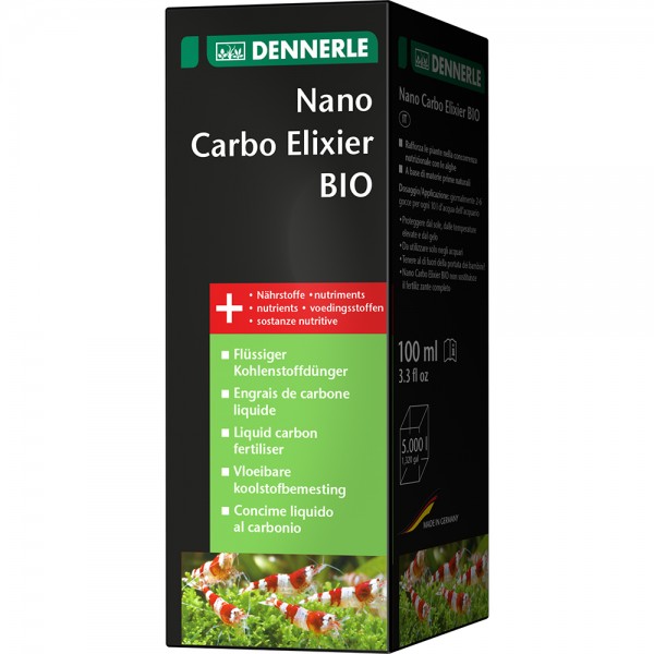 Добавка органического углерода Dennerle Nano Carbo Elixier Bio, 100мл