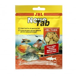 JBL NovoTab - Осн. корм для пресноводных аквариумных рыб, таблетки, саше 15 г
