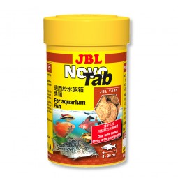 JBL NovoTab - Осн. корм для пресноводных аквариумных рыб, таблетки, 250 мл (150 г)