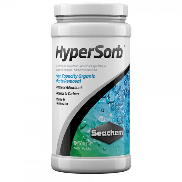 Наполнитель Seachem HyperSorb 250мл для удаления аммония, нитрита и нитрата из аквариума