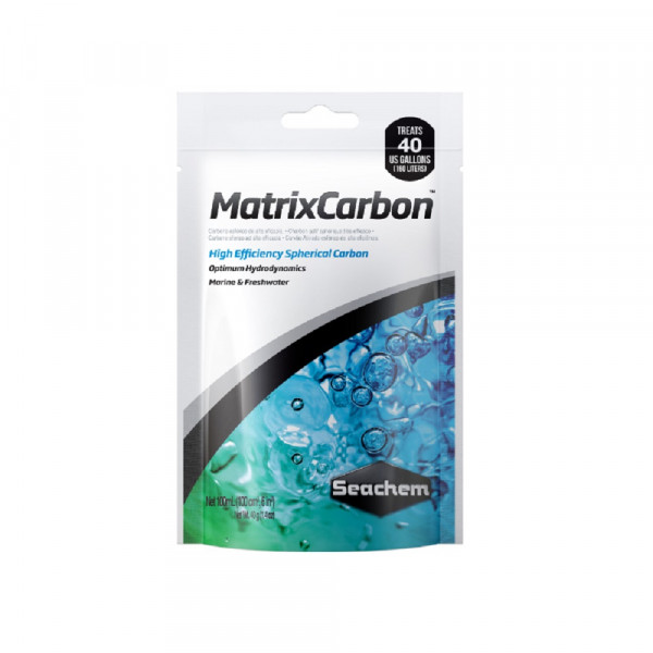 Наполнитель уголь Seachem MatrixCarbon, 100мл на 160л Наполнитель уголь Seachem MatrixCarbon, 100мл на 160л