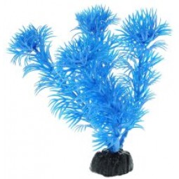 Пластиковое растение Кабомба синий металлик 10см