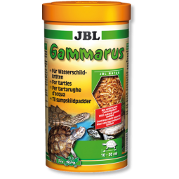 JBL Gammarus - Лакомство для водных черепах размером 10-50 см, 1 л (110 г)