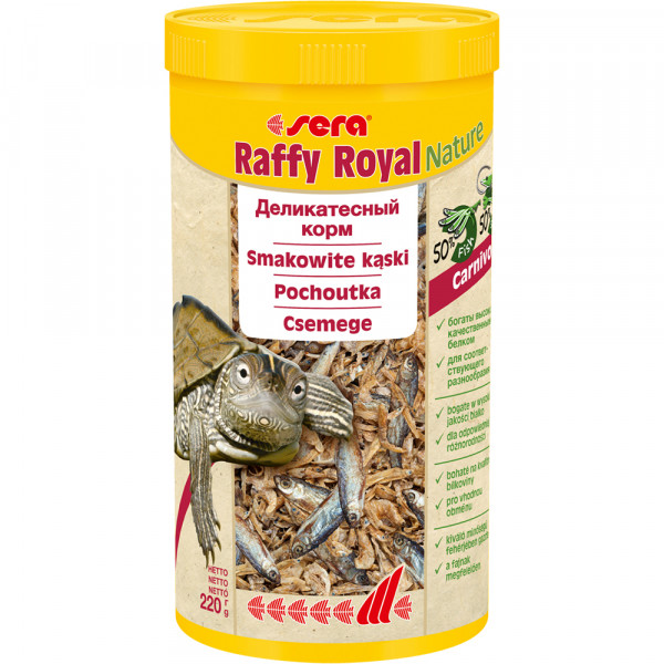 Сера Корм для рептилий RAFFY Royal 1 л 220 г (S1736) Сера Корм для рептилий RAFFY Royal 1 л 220 г (S1736)