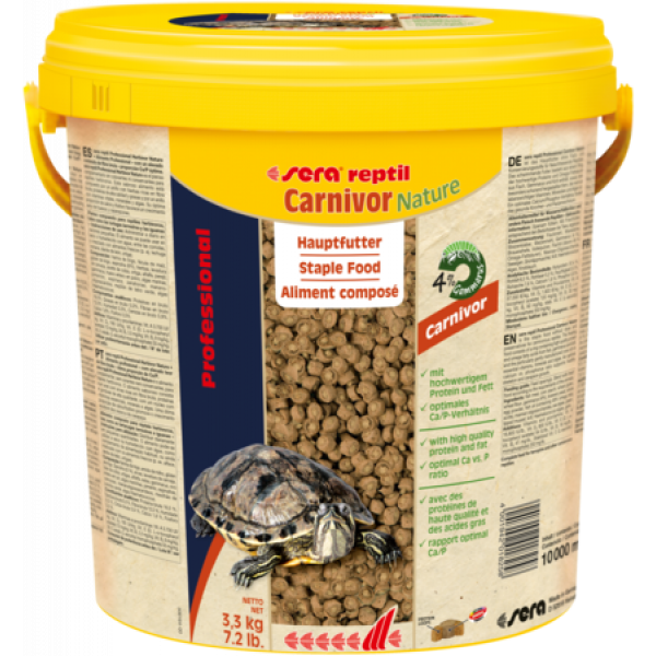 Сера Корм для рептилий Reptil Professional Carnivor 10000 мл 3,2 кг (ведро) (S1825) Сера Корм для рептилий Reptil Professional Carnivor 10000 мл 3,2 кг (ведро) (S1825)