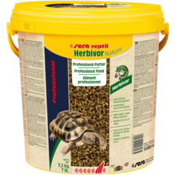 Сера Корм для рептилий Reptil Professional Herbivor Nature 10000 мл 3,2 кг (ведро) (S1826)
