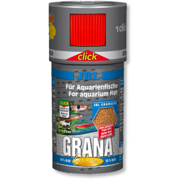 JBL Grana CLICK - Осн. корм премиум для небольших акв. рыб, гранулы, 100 мл (43 г)