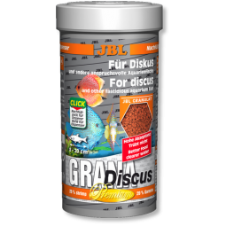 JBL GranaDiscus - Основной корм премиум-класса для дискусов, гранулы, 250 мл (110 г)