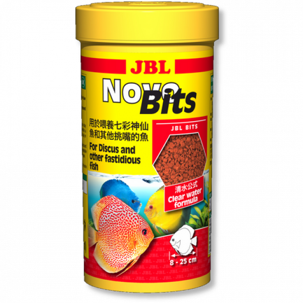 JBL NovoBits - Осн. корм для привередливых акв. рыб, гранулы, 1 л (440 г)