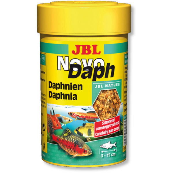 JBL NovoDaph - Сушеная дафния, лакомство для акв. рыб и черепах, 100 мл (15 г)