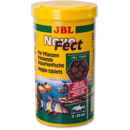 JBL NovoFect - Корм для растительноядных акв. рыб и креветок, табл., 100 мл (58 г)