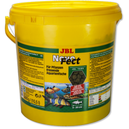 JBL NovoFect - Корм для растительноядных акв. рыб и креветок, табл., 10,5 л (5880 г)