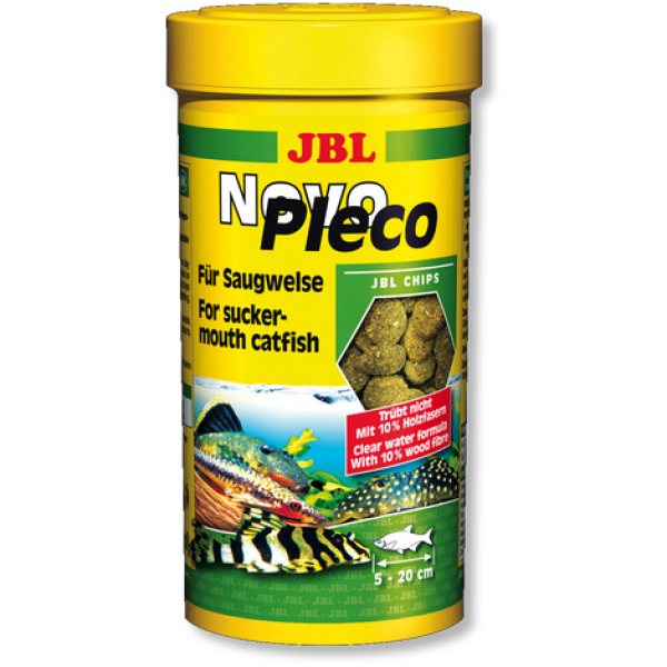 JBL NovoFect - Корм для растительноядных акв. рыб и креветок, табл., 250 мл (150 г)