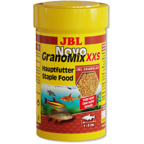 JBL NovoGranoMix XXS - осн.корм в гранулах для небольших рыб (1-3см) 100 мл (58г)
